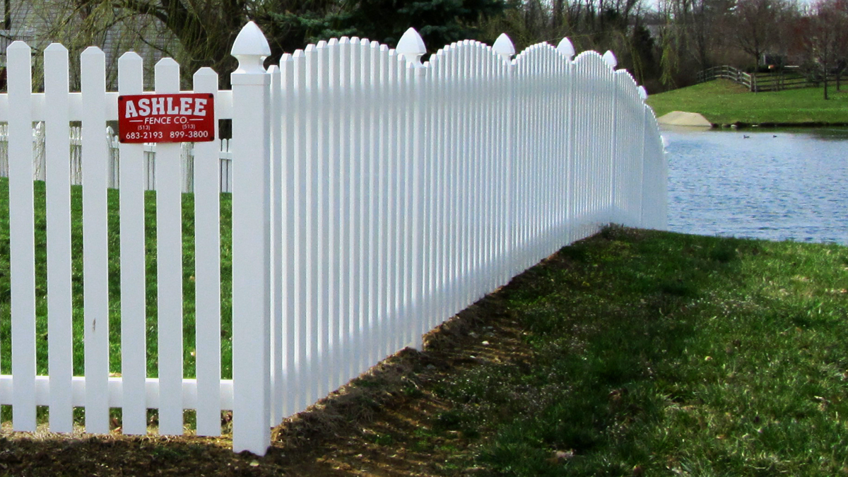 Keep your property safe with a vinyl fence enclosure from Ashlee.